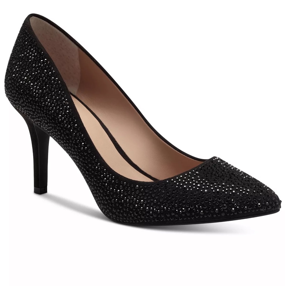 EUC INC International Concepts Women's Zitah Embellished Pointed Toe Pumps